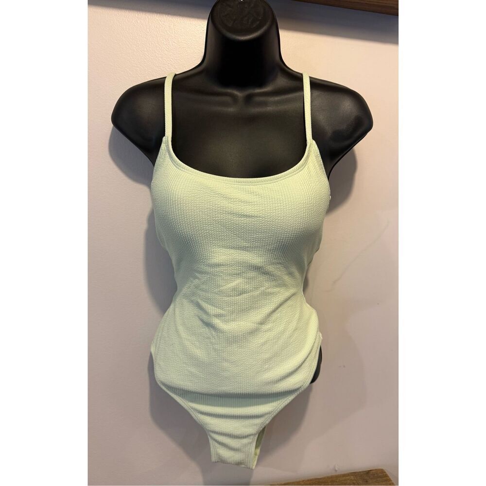 NWT ANDIE SWIM - The Laguna One Piece - Ribbed - KiWi Color - Rare!
